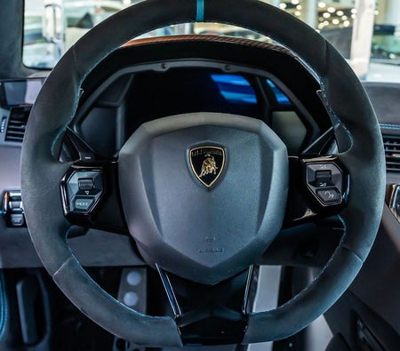 Bleu Lamborghini Aventador 2017
