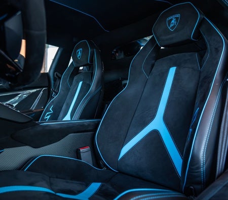 Bleu Lamborghini Aventador 2017