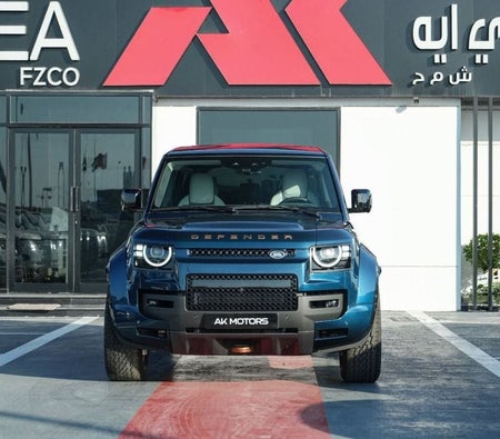 Blue Land Rover Defender 2026