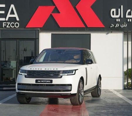 White Land Rover Range Rover 2022