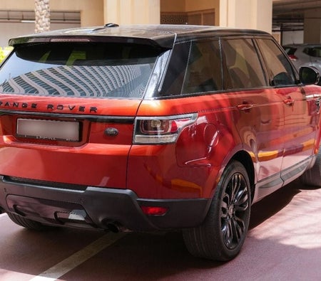Brown Land Rover Range Rover Sport 2014