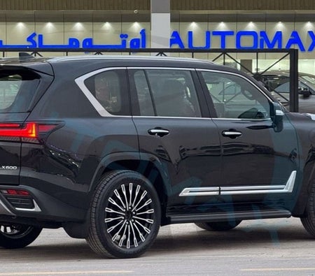 Black Lexus LX600 2026