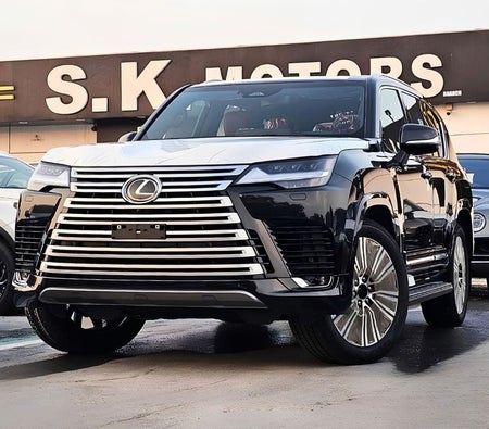 Черный Lexus LX600 2026 Черный Lexus LX600 2026
