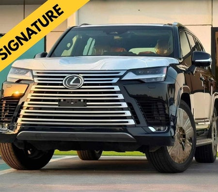 Черный Lexus LX600 2026 Черный Lexus LX600 2026