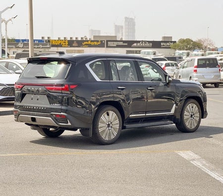 Black Lexus LX600 2026