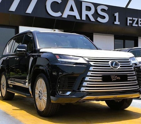 zwart Lexus LX600 2026