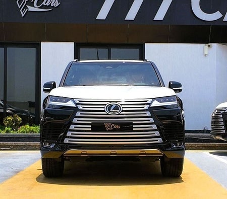 zwart Lexus LX600 2026