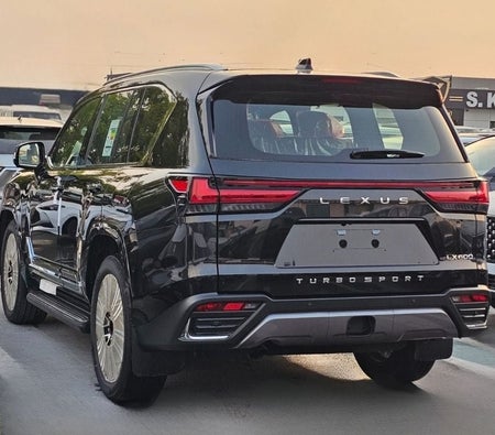 zwart Lexus LX600 2026