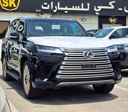 Black Lexus LX600 2026