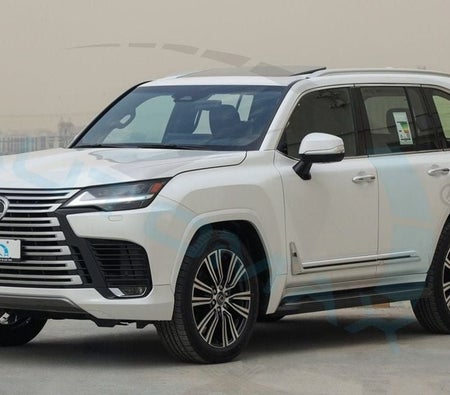 Белый Lexus LX 700h 2026 Белый Lexus LX 700h 2026