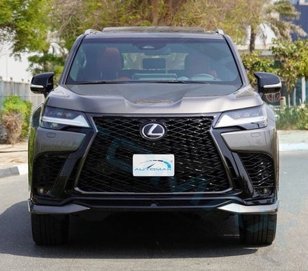 Черный Lexus LX 700h 2026 Черный Lexus LX 700h 2026