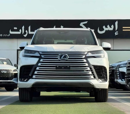 White Lexus LX 700h 2026