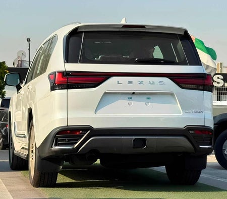 White Lexus LX 700h 2026