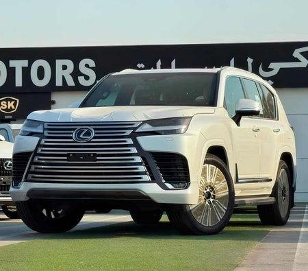 White Lexus LX 700h 2026