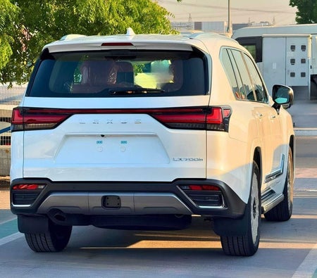 White Lexus LX 700h 2026