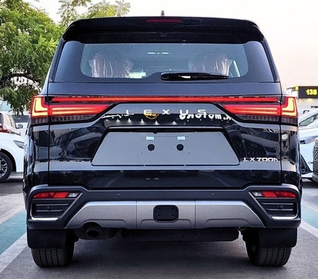 Black Lexus LX 700h 2026