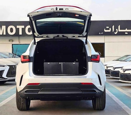 White Lexus NX 350 2026