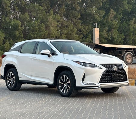 Weiß Lexus RX450h 2020