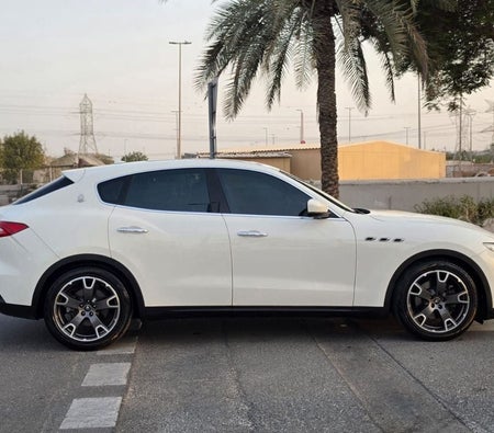 White Maserati Levante 2020