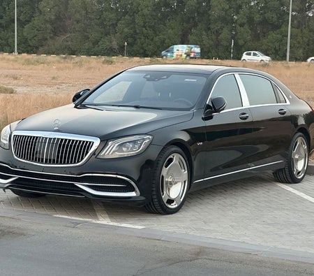 Black Mercedes Benz Maybach S650 2018