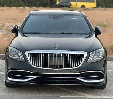 Black Mercedes Benz Maybach S650 2018