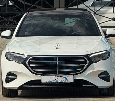 White Mercedes Benz E200 2026