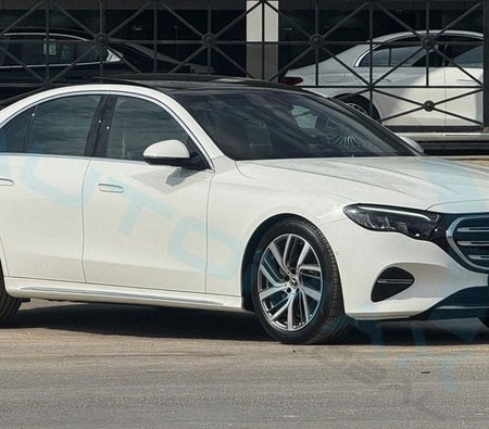 White Mercedes Benz E200 2026