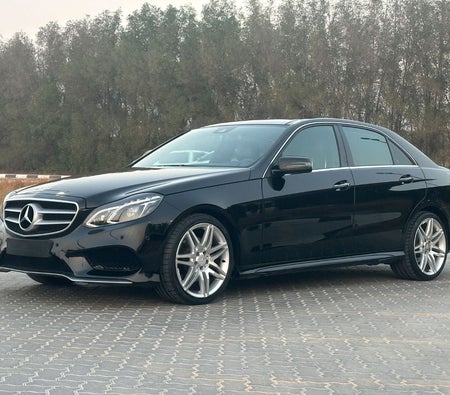 Black Mercedes Benz E300 2014