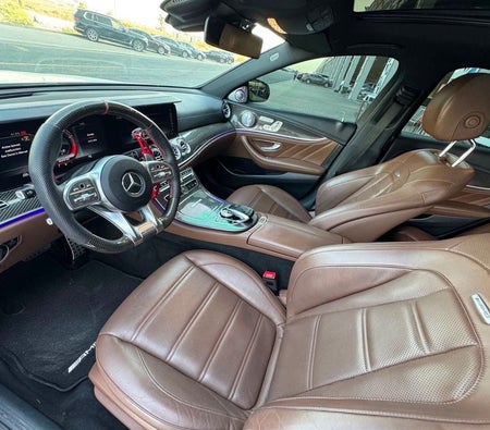 Blanc Mercedes Benz AMG E63 2018