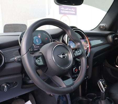 White Mini Cooper S 2024