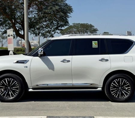 White Nissan Patrol 2024