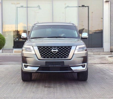 Silver Nissan Patrol 2024