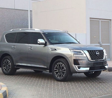 Silver Nissan Patrol 2024