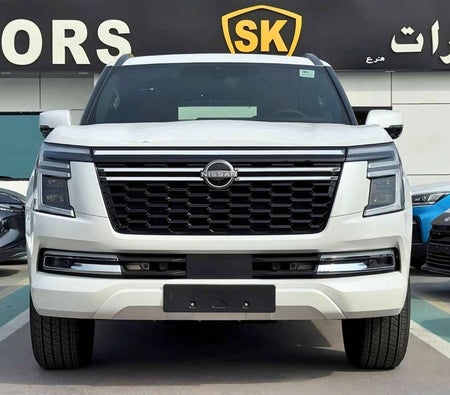 Белый Nissan Patrol 2026 Белый Nissan Patrol 2026