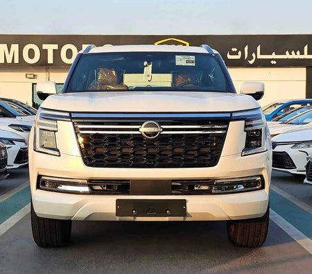 Белый Nissan Patrol 2026 Белый Nissan Patrol 2026