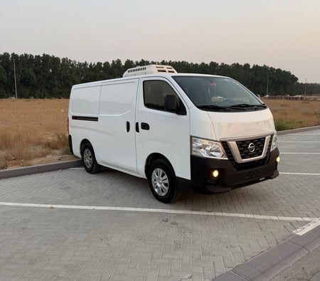 White Nissan Urvan 2021