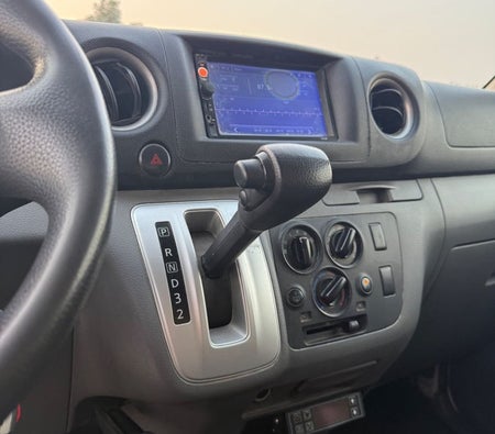 White Nissan Urvan 2021