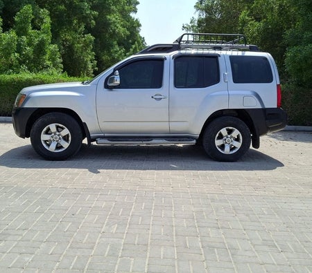 Silber Nissan Xterra 2010