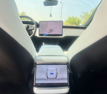 Silber Tesla Model S 2025