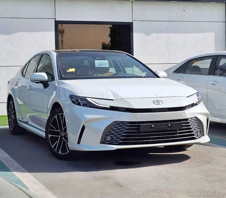 White Toyota Camry 2026