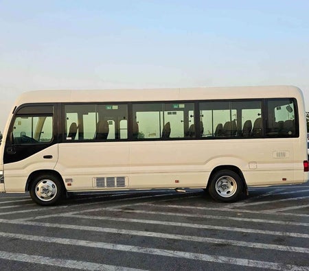 Bianca Toyota Coaster 2025