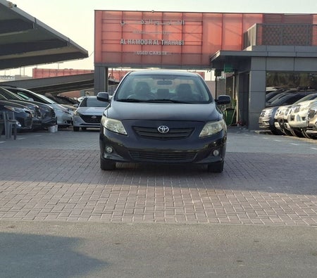 Siyah Toyota Corolla 2009