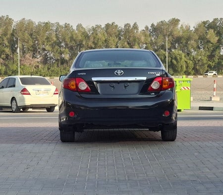 Siyah Toyota Corolla 2009