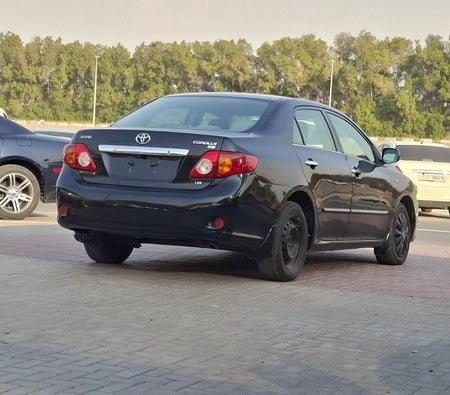 Siyah Toyota Corolla 2009
