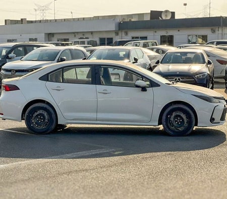 White Toyota Corolla 2026