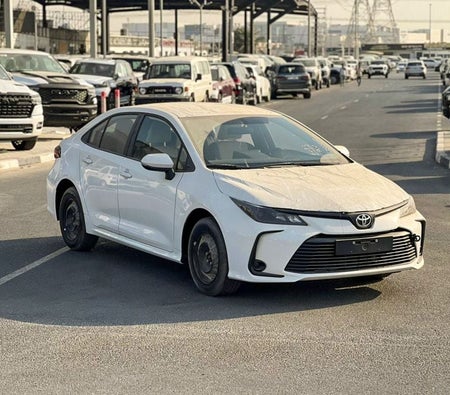 White Toyota Corolla 2026