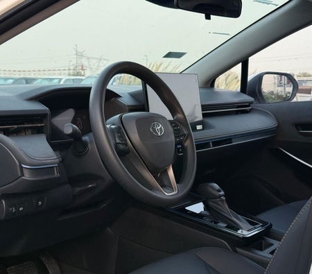 White Toyota Corolla 2026