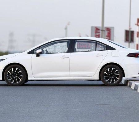 White Toyota Corolla 2026