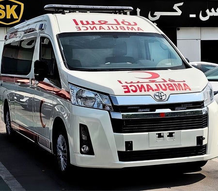 White Toyota Hiace 2026