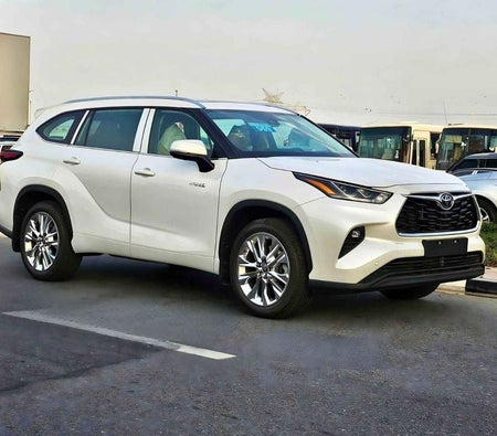 Weiß Toyota Highlander 2026 Weiß Toyota Highlander 2026